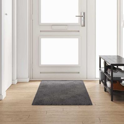 vidaXL Teppichläufer Grau 80 x 250 cm 100% Polypropylen Tuft