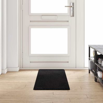 vidaXL Teppichläufer Schwarz 50 x 200 cm 100% Polypropylen Tuft