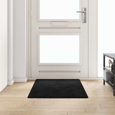 vidaXL Teppichläufer Schwarz 80 x 150 cm 100% Polypropylen Tuft