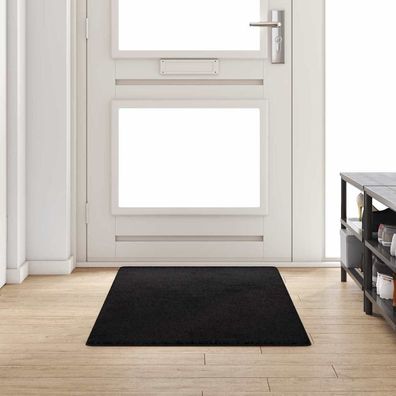 vidaXL Teppichläufer Schwarz 80 x 200 cm 100% Polypropylen Tuft