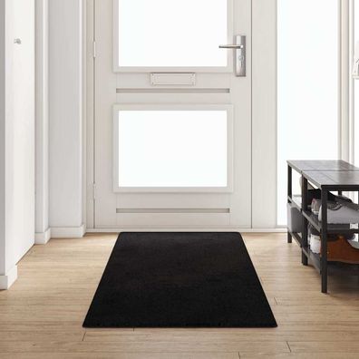 vidaXL Teppichläufer Schwarz 80 x 300 cm 100% Polypropylen Tuft