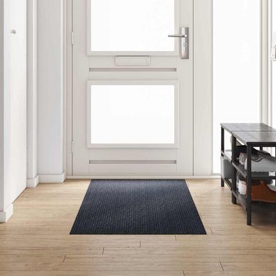 vidaXL Teppichläufer Anthrazit 80 x 250 cm Stoff