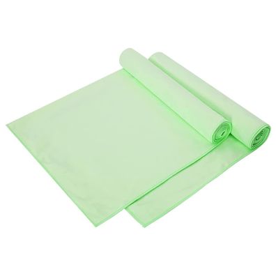 vidaXL Sporthandtücher 2 pcs Grün 140 x 70 cm
