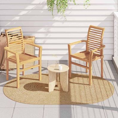 vidaXL Teppich ZIZUR Braun 200 x 140 cm Polypropylen