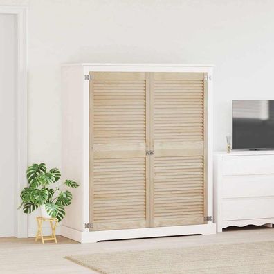 vidaXL Schranktür mit Tür 2 pcs Natur 140,5 x 2,1 x 59,5 cm