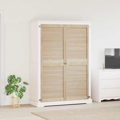 vidaXL Schranktür 2 pcs Natur 170 x 2,1 x 59,5 cm Massives Kiefernholz
