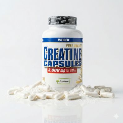 Weider Creatine Caps - 200 Kapseln pro Dose