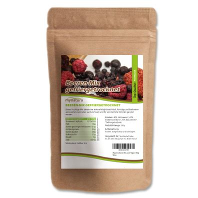 Mynatura gefriergetrockneter Beeren-Mix - 350g
