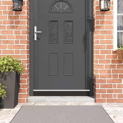 vidaXL Selbstklebende Türbürstendichtungen 6 pcs Silber 100 cm