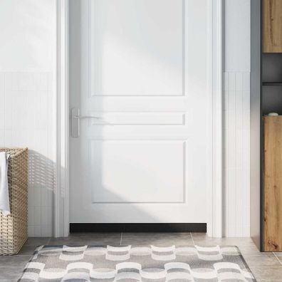 vidaXL Aufsteck Türbürstendichtungen 6 pcs Weiß 100 cm