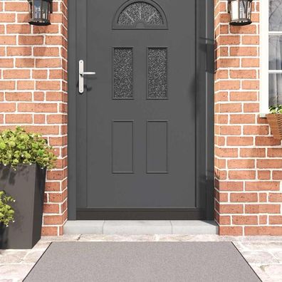 vidaXL Selbstklebende Türbürstendichtungen 6 pcs Schwarz 100 cm
