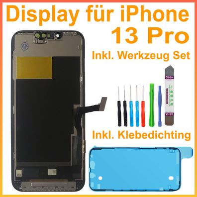LCD RETINA TFT HD Display für Original iPhone 13 Pro Touch Screen Bildschirm Schwarz