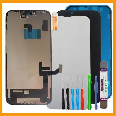 InCell Display Für iPhone 14 LCD Display Mit IC CHIP Bildschirm + Klebepad + Schutzgl