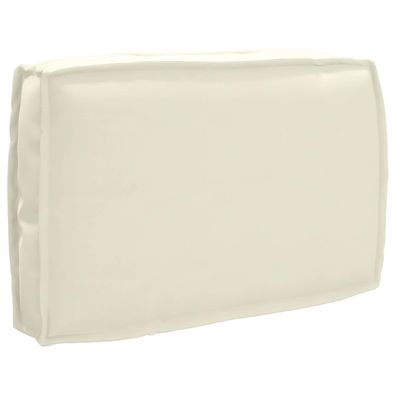 vidaXL Kissen Creme 60 x 40 x 12 cm Oxford-Stoff