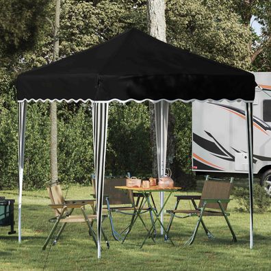 vidaXL Pop-up Partyzelt 195 x 195 x 245 cm Schwarz Oxford-Stoff