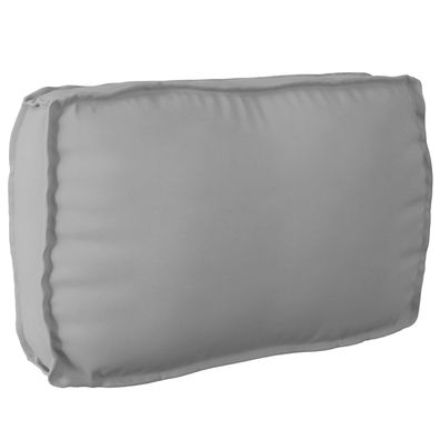 vidaXL Kissen Grau 70 x 40 x 12 cm Oxford-Stoff