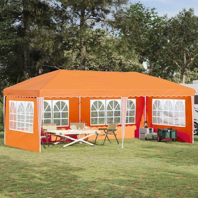 vidaXL Pop-up Partyzelt 575 x 289 x 245 cm Orange
