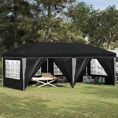 vidaXL Pop-up Partyzelt 575 x 288 x 245 cm Antrazit