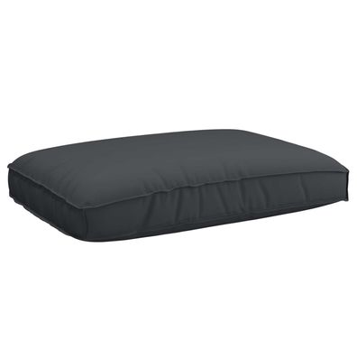 vidaXL Kissen Schwarz 120 x 80 x 12 cm Oxford-Stoff