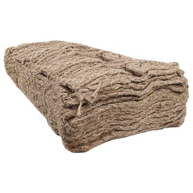vidaXL Jute Ufermatte Natur 2 x 5 m 100% Tossa-Jute