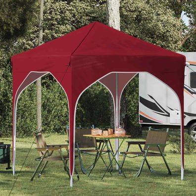 vidaXL Pop-up Partyzelt 194 x 194 x 245 cm Bordeauxrot