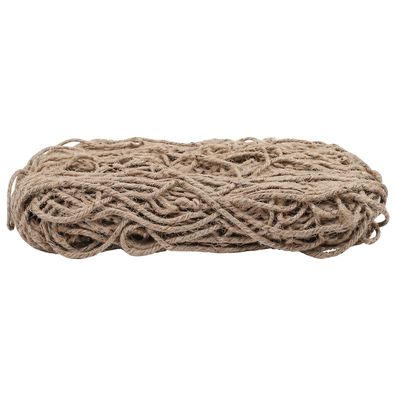 vidaXL Jute Pflanzenstütznetz Natur 2 x 5 m 100% Tossa Jute