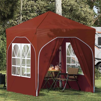 vidaXL Pop-up Partyzelt 192 x 192 x 245 cm Terrakotta