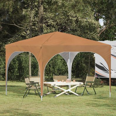 vidaXL Pop-up Partyzelt 290 x 290 x 245 cm Beige