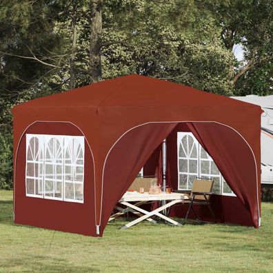 vidaXL Pop-up Partyzelt 290 x 290 x 245 cm Terrakotta