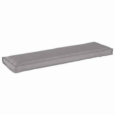 vidaXL Kissen Grau 140 x 40 x 8 cm Oxford-Stoff