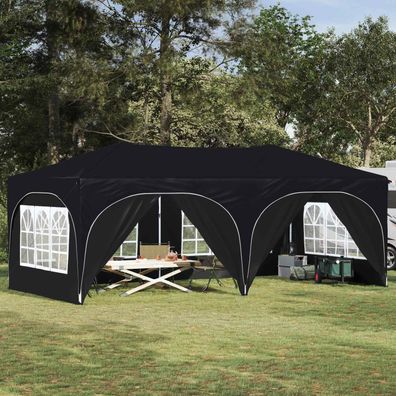 vidaXL Pop-up Partyzelt 575 x 288 x 245 cm Anthrazit Oxford-Stoff
