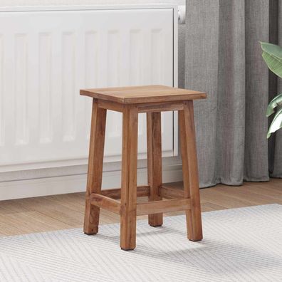 vidaXL Hocker Natur 30 x 30 x 47 cm Mahagoni Holz