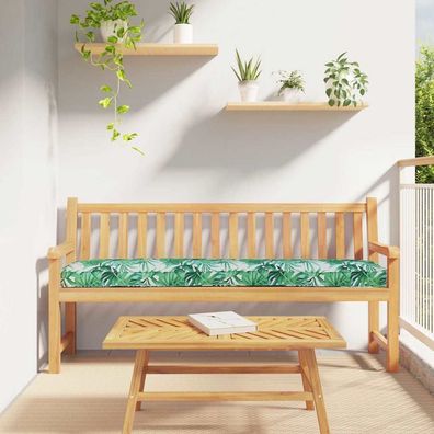 vidaXL Palettenkissen Floral Blattmuster 200 x 40 x 8 cm Oxford-Stoff