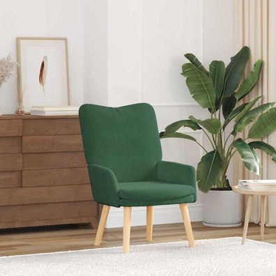 vidaXL Sessel Dschungelgrün 63 x 67 x 94 cm Stoff