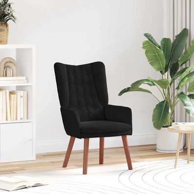 vidaXL Sessel Schwarz 63 x 67 x 94 cm Samt