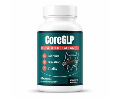 CoreGLP Nahrungsergänzungsmittel mit Mikrokristalline Cellulose, Cranberry-Fruchtextr