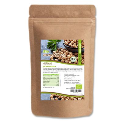 Mynatura Bio Kichererbsen ganz - 1kg Beutel