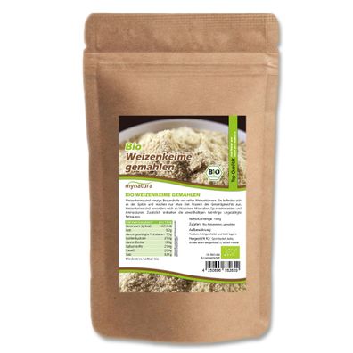 Mynatura Bio Weizenkeime stabilisiert gemahlen - 1kg Beutel