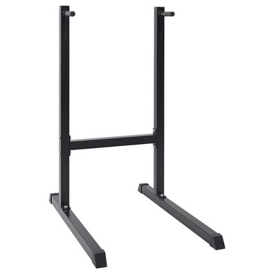 vidaXL Dip Station Schwarz 103,5 x 66,5 x 121,5 cm