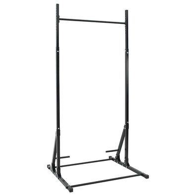 vidaXL Klimmzugstation Schwarz 100,5 x 102 x 234,5 cm