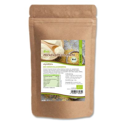 Mynatura Bio Hirsemehl glutenfrei - 1 kg Beutel