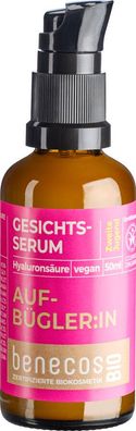 3x benecos benecosBIO Gesichtsserum Hyaluronsäure - Aufbügler: N (Zweite Jugend)