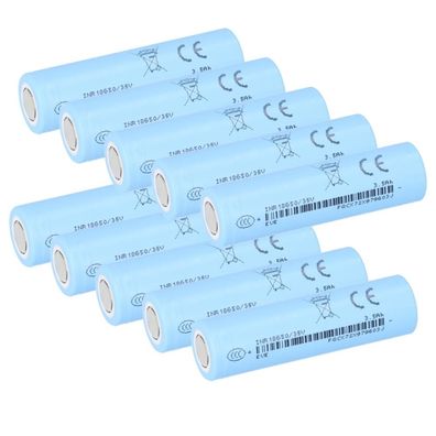 10x EVE INR18650-35V Akku 3500mAh 3,6V Li-Ion 18650 Set