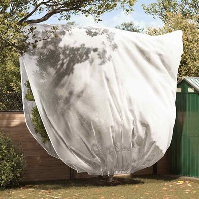 vidaXL Winterschutz fur Pflanzen 3 pcs Weiß 3 x 3,93 m Vliesstoff