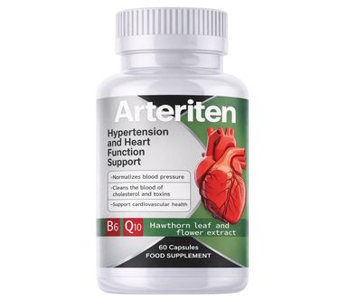Arteriten Nahrungsergänzungsmittel mit Cranberry-Extrakt, Aronia-Extrakt, Vitamin B6