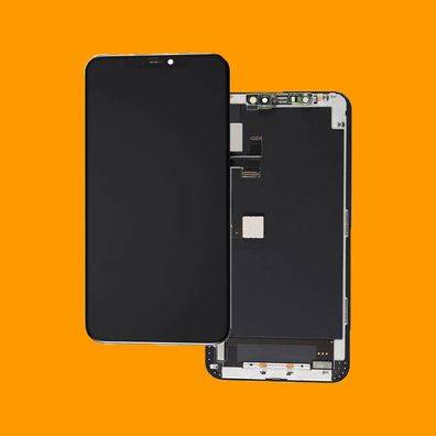 Für iPhone 11 Pro Max LCD Display Bildschirm + Klebepad Schwarz Black:)