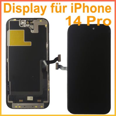 TFT FHD Display für iPhone 14 Pro LCD Bildschirm Schwarz Black