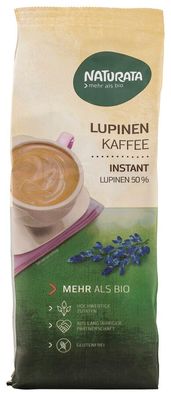 6x Naturata Lupinenkaffee, instant, Nachfüllbeutel 200g