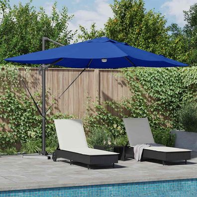 vidaXL Sonnenschirm 351 x 250 x 253 cm Polyester und Aluminium