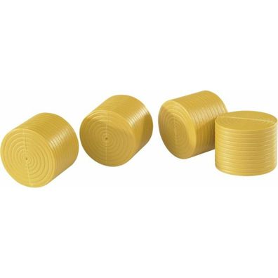 Zubehör:4 Rundballen ockerbraun